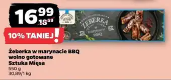 Netto Żeberka w marynacie BBQ Sztuka Mięsa oferta