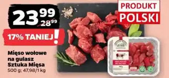 Netto Mięso wołowe na gulasz Sztuka Mięsa oferta
