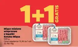 Netto Mięso mielone wieprzowe z łopatki Sztuka Mięsa oferta