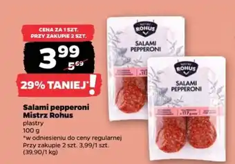 Netto Salami pepperoni Mistrz Rohus oferta