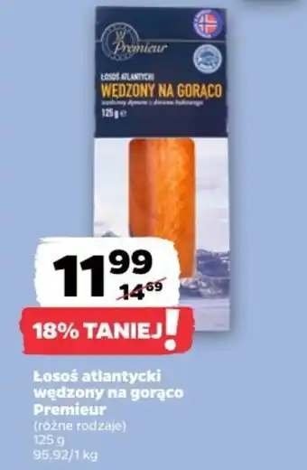 Netto Łosoś atlantycki wędzony na goraco Premier oferta