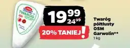 Netto Twaróg półtłusty OSM Garwolin** oferta