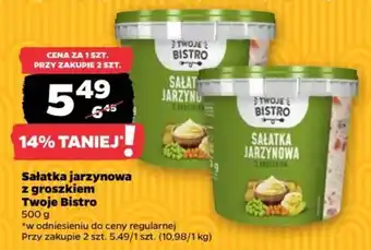 Netto Sałatka jarzynowa z groszkiem Twoje Bistro oferta