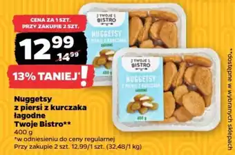 Netto Nuggetsy z piersi z kurczaka łagodne Twoje Bistro oferta
