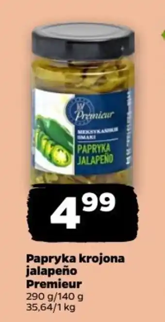 Netto Papryka krojona jalapeño Premieur oferta