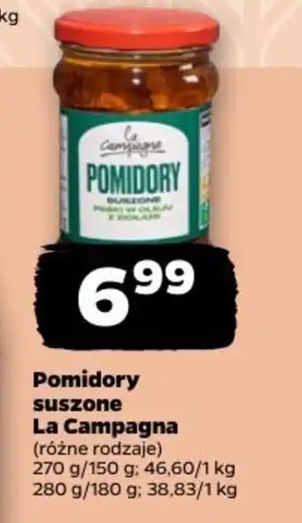 Netto Pomidory suszone La Campagna oferta