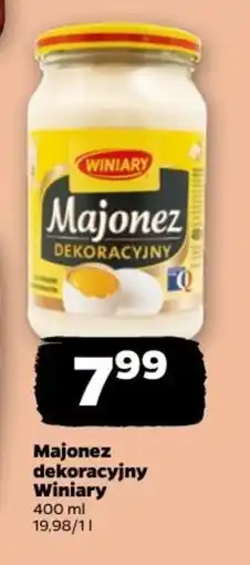 Netto Majonez dekoracyjny Winiary oferta