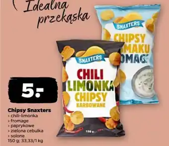 Netto Chipsy Snaxters Chili-Limonka oferta