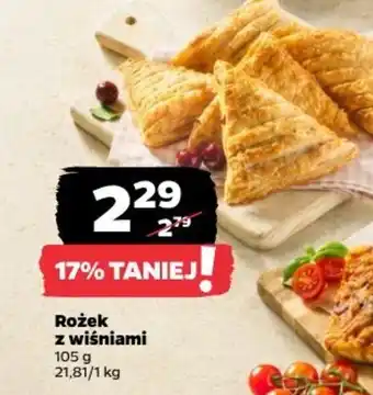 Netto Rożek z wiśniami oferta