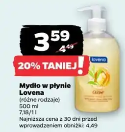 Netto Mydło w płynie Lovena oferta