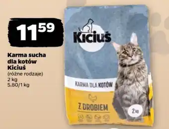 Netto Karma sucha dla kotów Kiciuś oferta