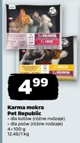 Netto Karma mokra Pet Republic oferta