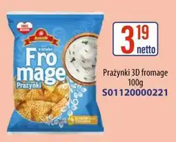 AT Prażynki 3D fromage oferta