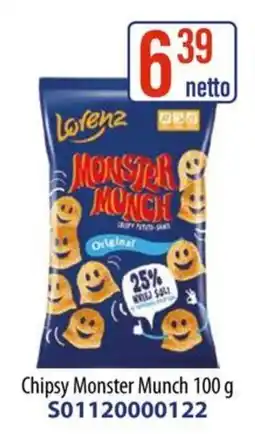 AT Chipsy Monster Munch oferta