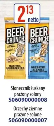 AT Beer Crunch Słonecznik łuskany prażony solony oferta