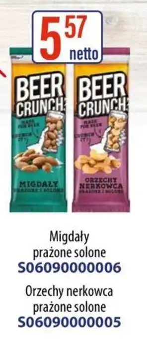 AT Beer Crunch Migdały prażone solone oferta