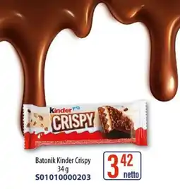 AT Batonik Kinder Crispy oferta