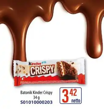 AT Batonik Kinder Crispy oferta