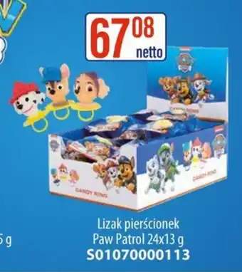 AT Lizak pierścionekek Paw Patrol oferta