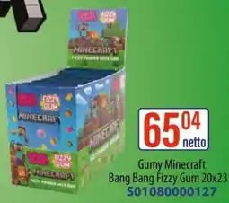 AT Gumy Minecraft Bang Bang Fizzy Gum oferta
