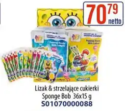 AT Lizak & strzelające cukierki Sponge Bob oferta