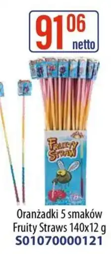 AT Oranżadki 5 smaków Fruity Straws oferta