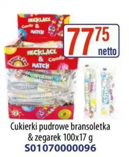 AT Cukierki pudrowe bransoletka & zegarek oferta