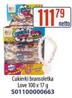 AT Cukierki bransoletka Love oferta