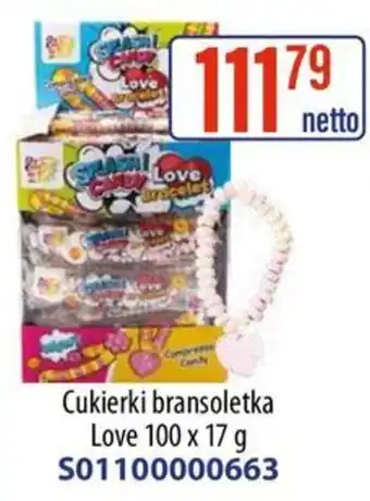AT Cukierki bransoletka Love oferta