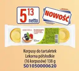 AT Korpusy do tartaletek Lekorna półsłodkie oferta