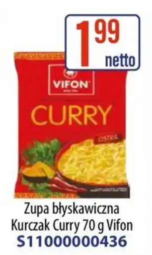AT Zupa błyskawiczna Kurczak Curry Vifon oferta