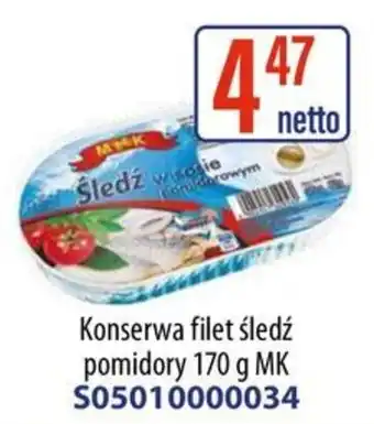 AT Śledź w sosie pomidorowym MK oferta