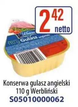 AT Konserwa gulasz angielski Werbliński oferta