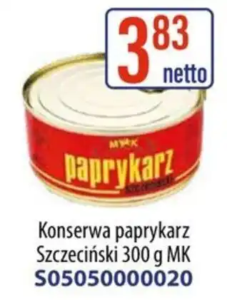 AT Konserwa paprykarz Szczeciński oferta