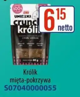 AT Unieszki crunc królik mięta-pokrzywa oferta