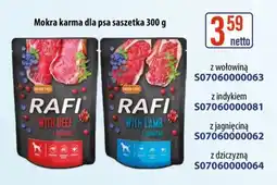 AT Mokra karma dla psa saszetka RAFI oferta