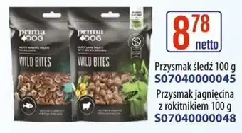 AT Prisma Dog Wild Bites Przysmak śledź oferta