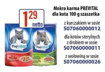 AT Mokra karma PREVITAL dla kota oferta