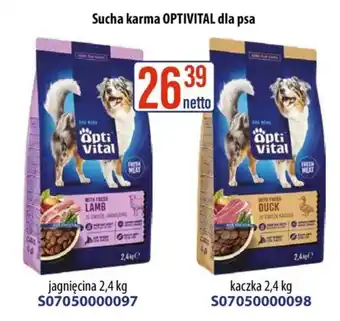 AT Sucha karma OPTIVITAL dla psa oferta
