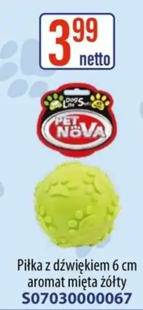 AT Piłka z dźwiękiem Pet Nova oferta