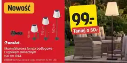 Jula Anslut Akumulatorowa lampa podłogowa z ogniwem słonecznym 150 cm IP44 oferta