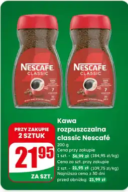 Dino Kawa rozpuszczalna Nescafe Classic oferta