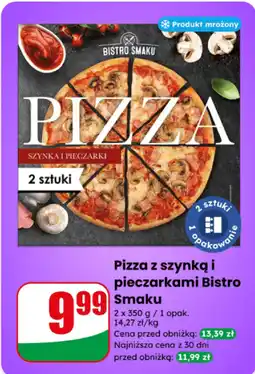 Dino Pizza z szynką i pieczarkami Bistro Smaku oferta