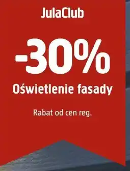 Jula Oświetlenie fasady oferta