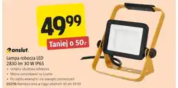 Jula Lampa robocza LED 2830 lm 30 W IP65 Anslut oferta