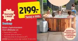 Jula Basen z hydromasażem Bestway 1123 l Ø180x66 cm oferta