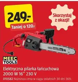 Jula MEEC TOOLS Elektryczna pilarka łańcuchowa 2000 W 16 230 V oferta