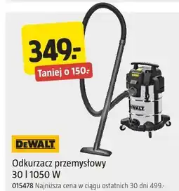 Jula Odkurzacz przemysłowy 30 l 1050 W DeWalt oferta