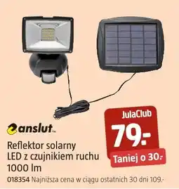 Jula Reflektor solarny LED z czujnikiem ruchu 1000 lm anslut oferta
