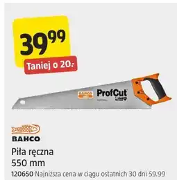 Jula Piła ręczna Bahco ProfCut 550 mm oferta